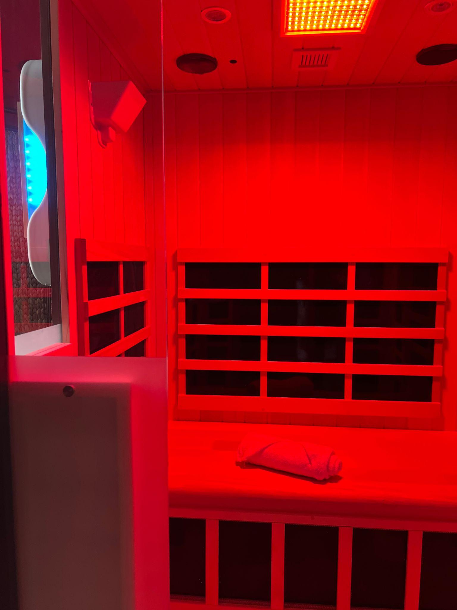 red light sauna
